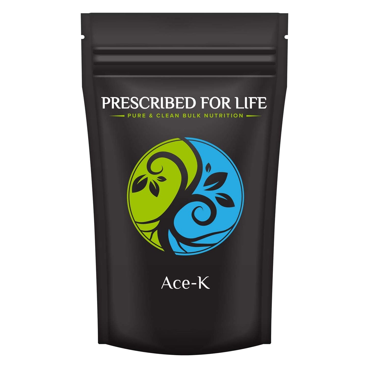 Prescribed For Life Acesulfame Potassium Sweetener Powder, Zero Calorie, 1kg (35.27 Ounce) Granular, Kosher