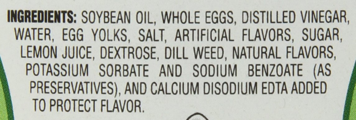 Woeber'S Mayo Gourmet Mayonnaise Cool Dill 11 Oz Single Bottle