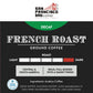 San Francisco Bay Ground Coffee - Decaf French Roast (28Oz Bag), Dark Roast, Swiss Water Processed