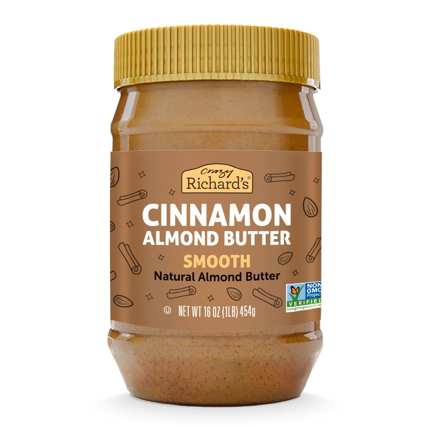 Crazy RichardS Cinnamon Almond Butter With Just Four Simple Ingredients (16 Ounce  Pack Of 1)