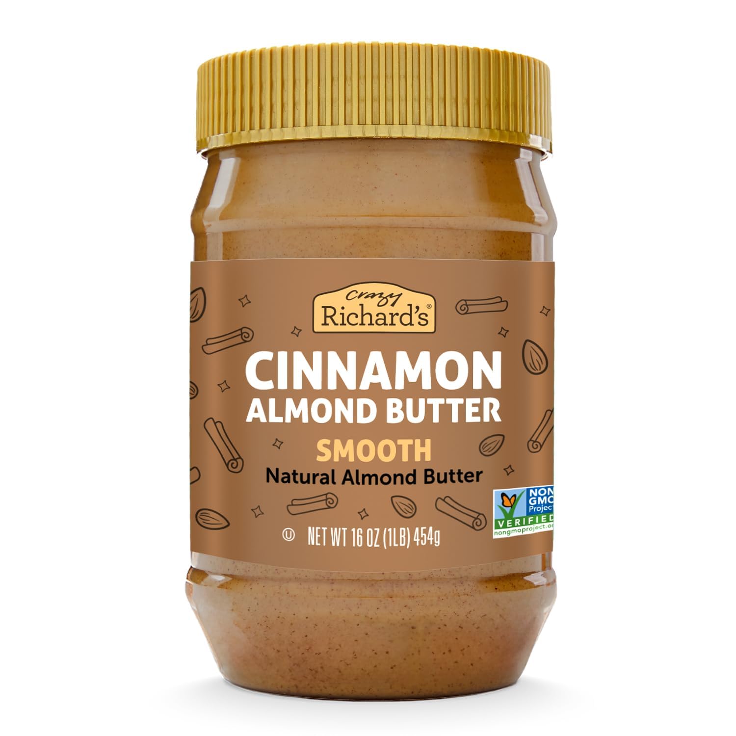 Crazy RichardS Cinnamon Almond Butter With Just Four Simple Ingredients (16 Ounce  Pack Of 1)