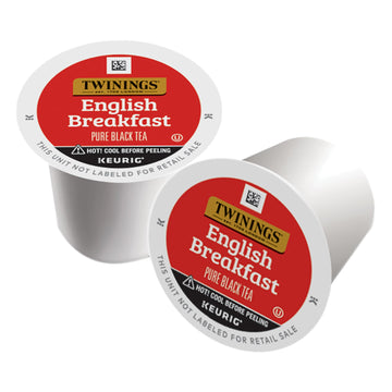 Twinings English Breakfast Black Tea K-Cup Pods For Keurig, 56 Count (Pack Of 1) Smooth, Flavourful, Robust, Caffeinated, Enjoy