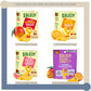 Empire Mercante Healthy Gummies Set with Healthy Recipe Book fit with Solely Fruit Gummies 4pck Variety (Mango, Mango and Orange