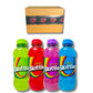 Skittles Drinks 4 Flavor Variety Pack 14oz | 4 Bottles | Wild Berry, Tropical, Sour and Original Flavor | Skittles Juice