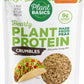 Plant Basics Hearty Plant Protein Unflavored Crumbles, 8 oz, Vegan, Non-GMO, Gluten Free, Low Fat, Low Sodium