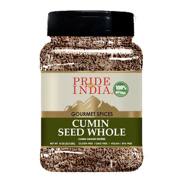 Pride of India - Cumin Seed Whole - Gourmet Indian Spice - Excellent for Culinary Uses - Fresh and Quality Seeds - Adds Flavor &