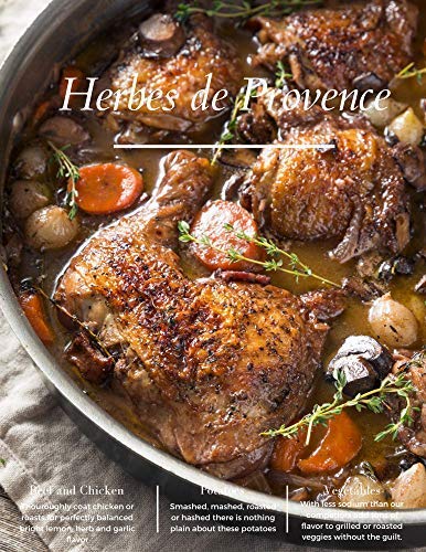 Herbes de Provence- 2.0 oz. Cube (Pack of 2)- 7 Classic, bright and bold spices blended for maximum flavor. Perfect for everyday