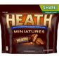 BFYSYO Smiling Sweets Heath Toffee Bar Miniatures, 10.2 oz (Pack of 2), Individually Wrapped, Classic Flavor Treats