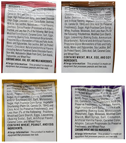 Grandmas Big Cookie Variety Pack, 33 Count