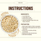 Mountain High Organics Inc. Certified Organic Rolled Oats 6G Bucket (23Lbs), Tan