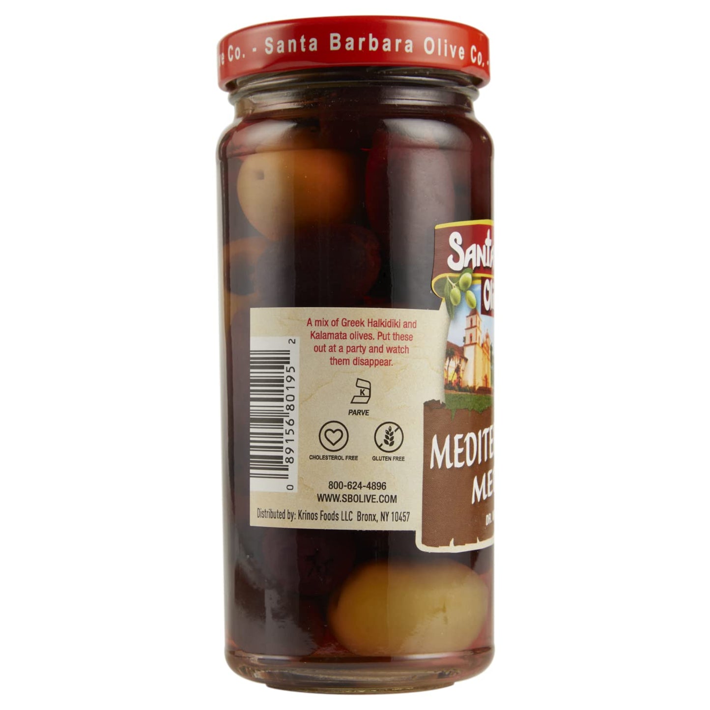 Santa Barbara 3Pk Mediterranean Medley Olives 5Oz