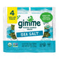 Gimme Seaweed - Sea Salt - Organic Roasted Seaweed Sheets - Keto, Vegan, Gluten Free - Great Source Of Iodine & Omega 3S - Healt