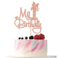 Rose Gold Glitter My 1St Birthday Cake Topper, Miss Onederful/Happy 1St Birthday/Wild One, Funny Baby Shower Baby'S 1St Birthday