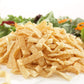Fresh Gourmet Authentic Wonton Strips | 1 Pound | Low Carb | Crunchy Snack And Salad Topper