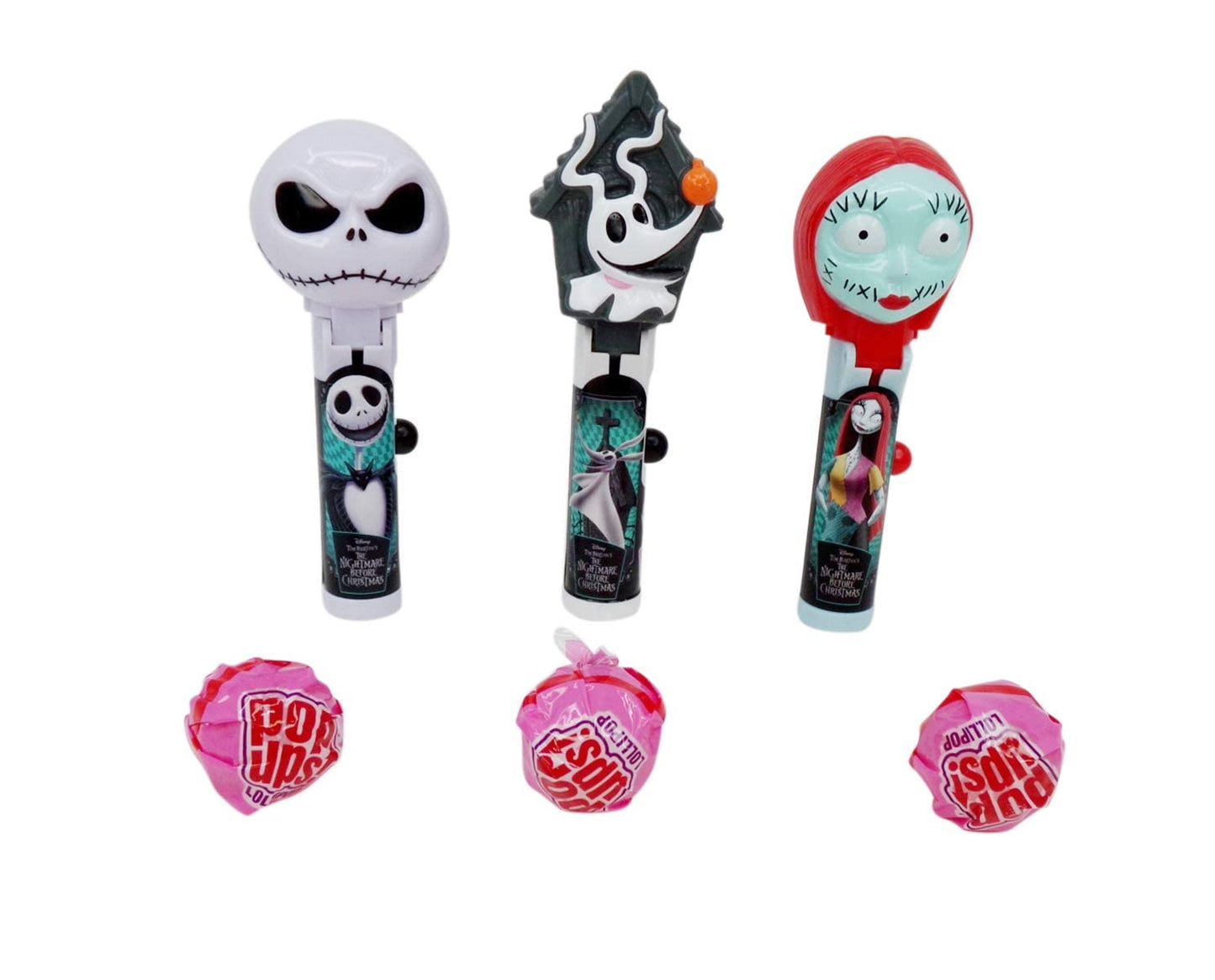 Disney Tim Burton'S The Nightmare Before Christmas Special Edition Pop Ups Lollipop Gift Set, 2.11 Oz
