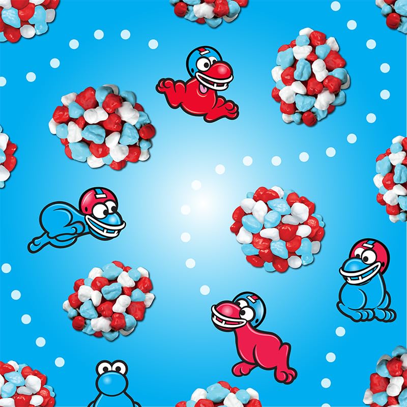 NERDS Gummy Clusters Candy, Berry Punch Rush, Crunchy & Gummy, 8 oz - Perfect for Game Day & Football Parties