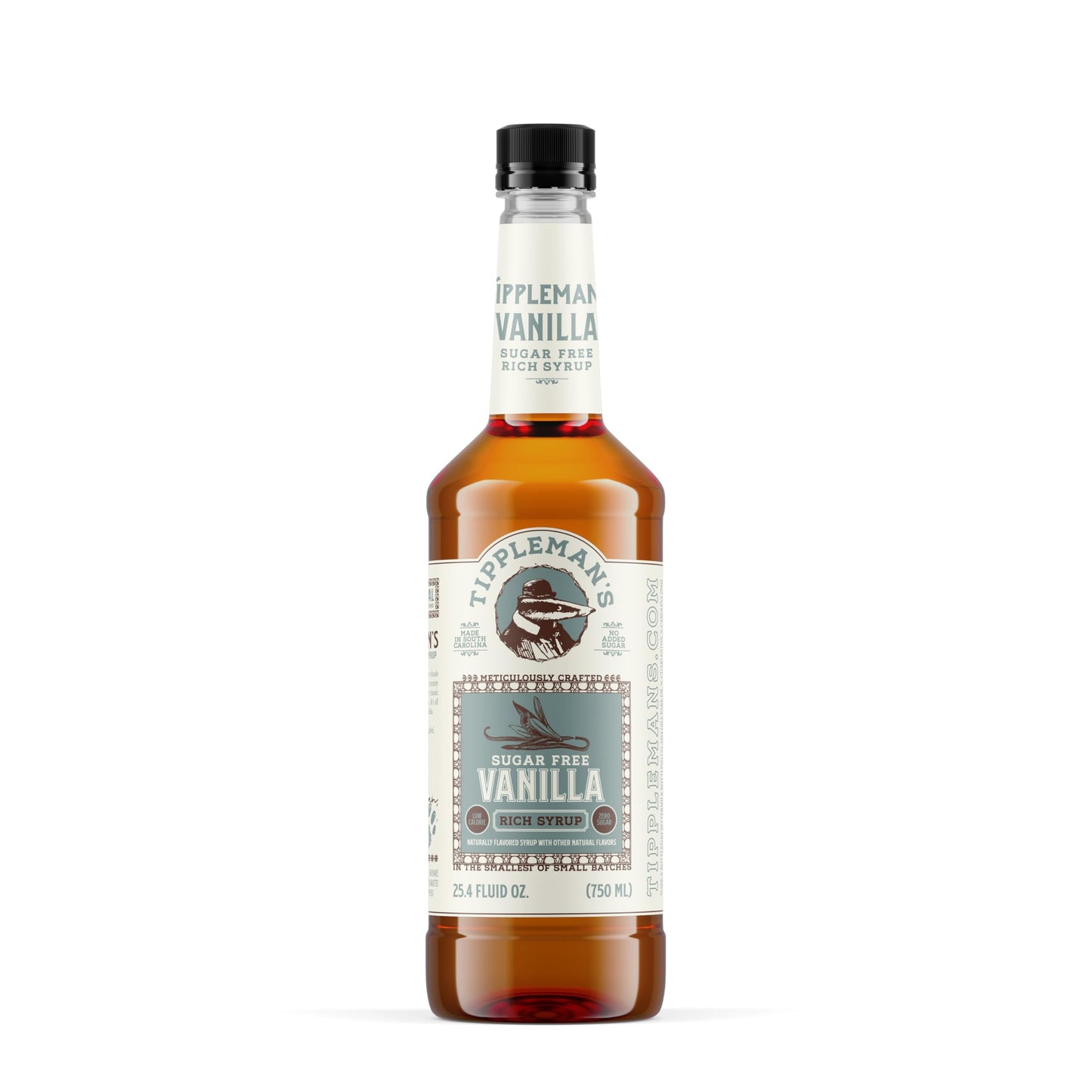 TipplemanS Sugar Free Vanilla Coffee Syrup  Zero-Sugar  Great For Drinks  Lattes & Espressos - 750Ml Bottle Fits Pump