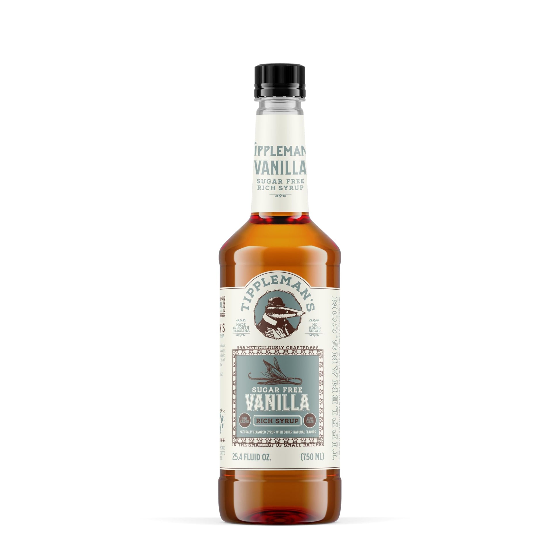 TipplemanS Sugar Free Vanilla Coffee Syrup  Zero-Sugar  Great For Drinks  Lattes & Espressos - 750Ml Bottle Fits Pump