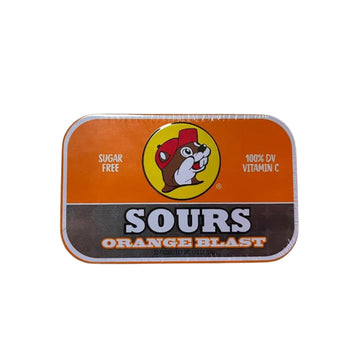 Buc-Ee'S Gluten Free & Sugar Free Mints 50 Count (Orange Sours)