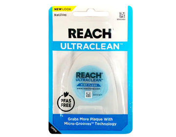 Reach Ultraclean Dental Floss, Oral Care, Mint-Flavored, 1 Count (Pack Of 7)
