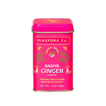 Diaspora Co. Basiya Ginger | Single-Origin Ginger Powder | Floral & Bright | 40g Tin