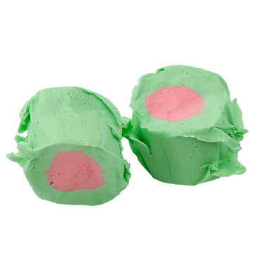 Watermelon Salt Water Taffy By Snack Attack, Individually Wrapped Bulk 1Lb Bag - Chewy Saltwater Taffy Candy, Classic Watermelon