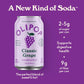 OLIPOP - Classic G Sparkling Tonic  Healthy Soda  Prebiotic Soft Drink  Aids Digestive Health & Immune Health  High in Plant Fiber  Caffeine Free  Low Calorie  Low Sugar 12 oz