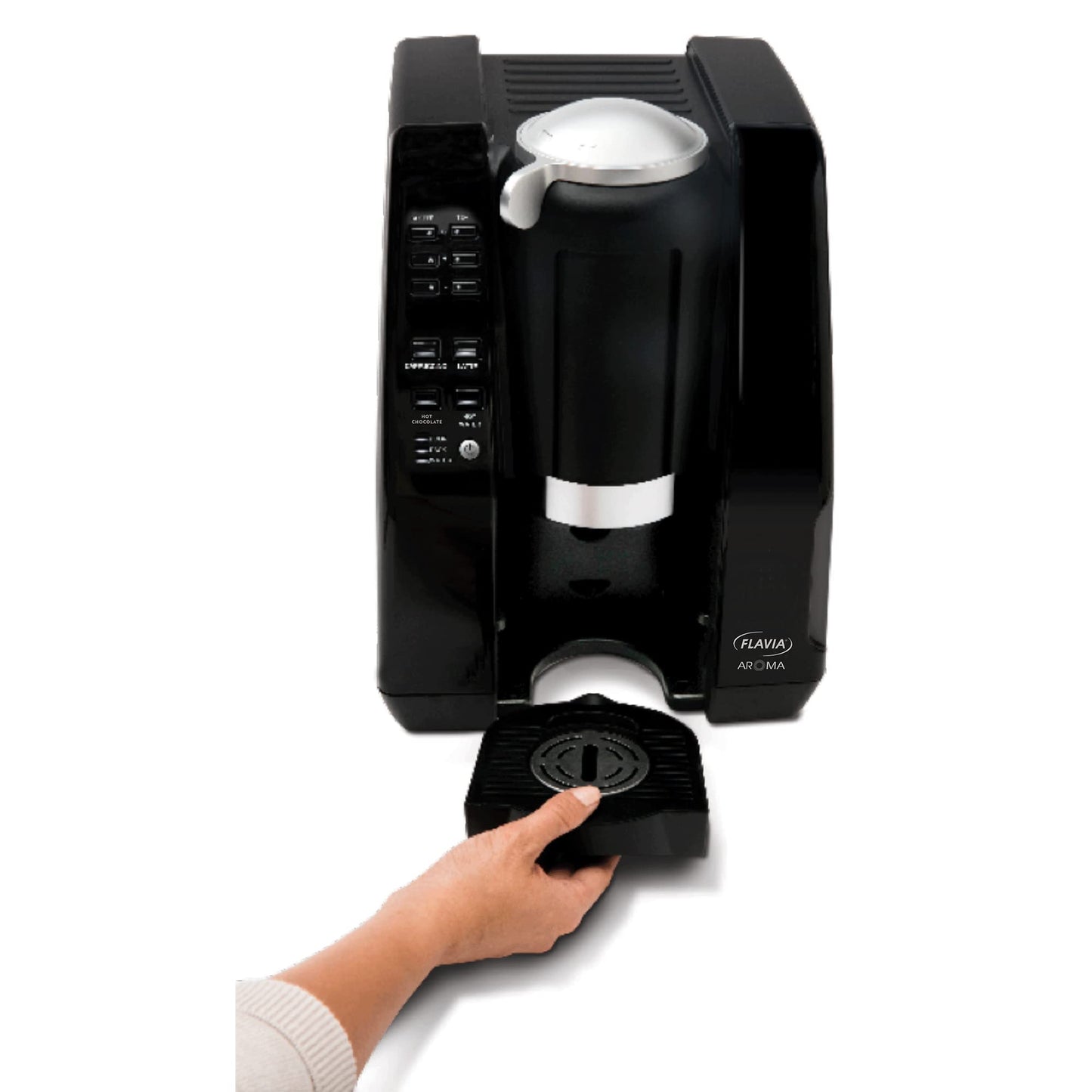 Flavia Mars Drinks Aroma Single-Serve Coffee Brewer Works Freshpacks, Black, Medium