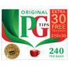 Pg Tips 240 Original Non-Pyramid Tea Bags (Pack Of 1)