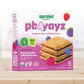 Sprout PB & Yayz Toddler Snack Bars, Mixed Berry & Peanut Butter, 5 Count (Pack of 6), Berry/Brown
