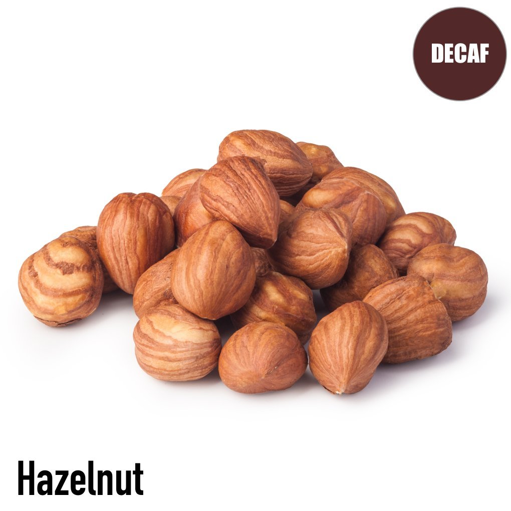 Volcanica Coffee Hazelnut Flavored Decaf Coffee Ground 5 lbs Brown