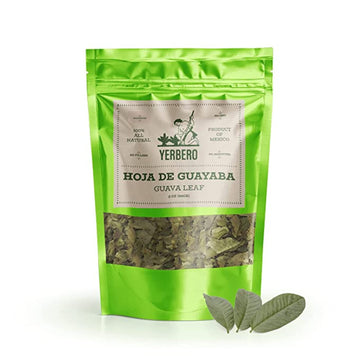 Yerbero - Whole Guava Leaf 2Oz (56Gr) Herbal Tea (Te Hojas De Guayaba) | Crafted By Nature100% All Natural Fresh Tea Tea | Non-G