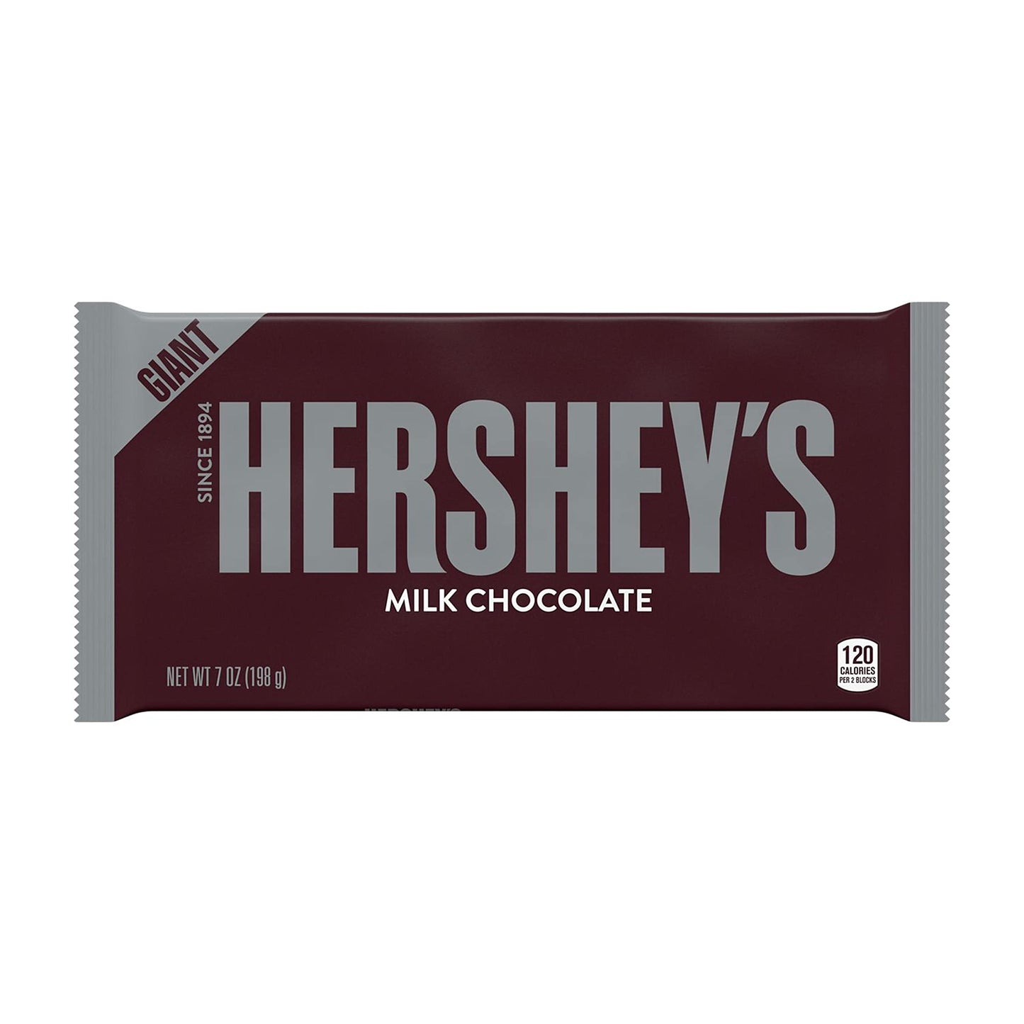 Hershey'S Chocolate Candy Bar, Giant (Pack Of 12)