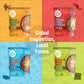 The Good Bean Heat and Eat Pouch Variety Pack - 10 oz (Pack of 4) - Smoky Chipotle, Classic Chili, Green Chile, Coconut Curry