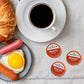 Fresh Roasted Coffee, Breakfast Blend, Light Roast, Kosher, K-Cup Compatible, 72 Pods