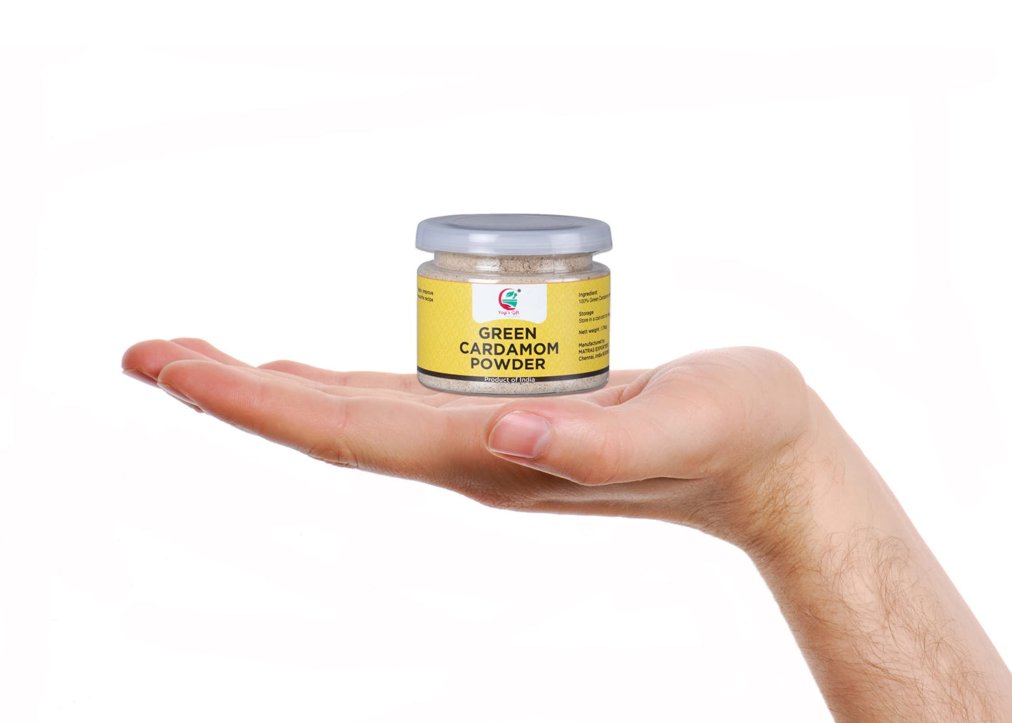 Ground Cardamom 1.76 Oz (50G) | Fresh, Aromatic And Flavourful | Cardamom Ground From Fresh Cardamom Seeds | Aka Elaichi, Cardam