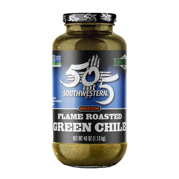 505 Southwestern Hatch Valley Diced Green Chiles, 40 Ounce (1)