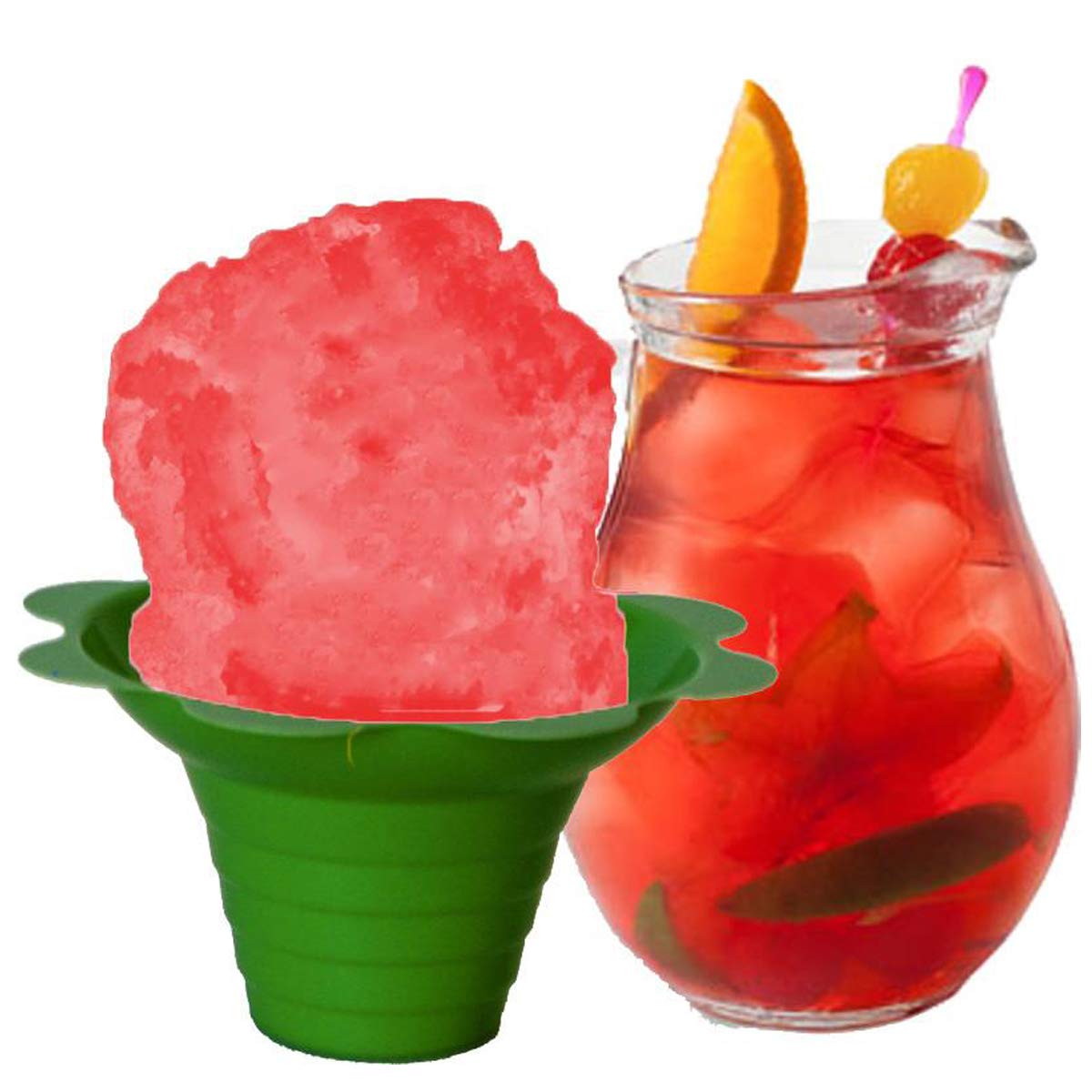 Hypothermias Fruit Punch Snow Cone Syrup - 32 Fl Oz, Made with 100% Pure Cane Sugar, No Corn Syrup, Ready to Use