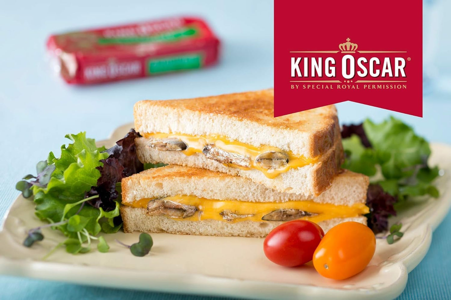 King Oscar Sardines in Extra Virgin Olive Oil, 3.75 oz Cans, Pack of 12, Model 3480060002