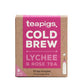 Teapigs Lychee & Rose Cold Brew Made With Whole Leaves (6 Packs Of 10 Tea Bags)