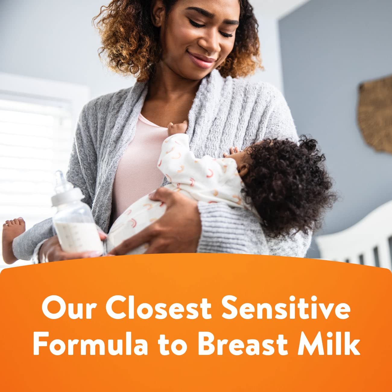 Similac 360 Total Care Sensitive Infant Formula For Fussiness & Gas Due To Lactose Sensitivity, Has 5 Hmo Prebiotics, Non-Gmo, B