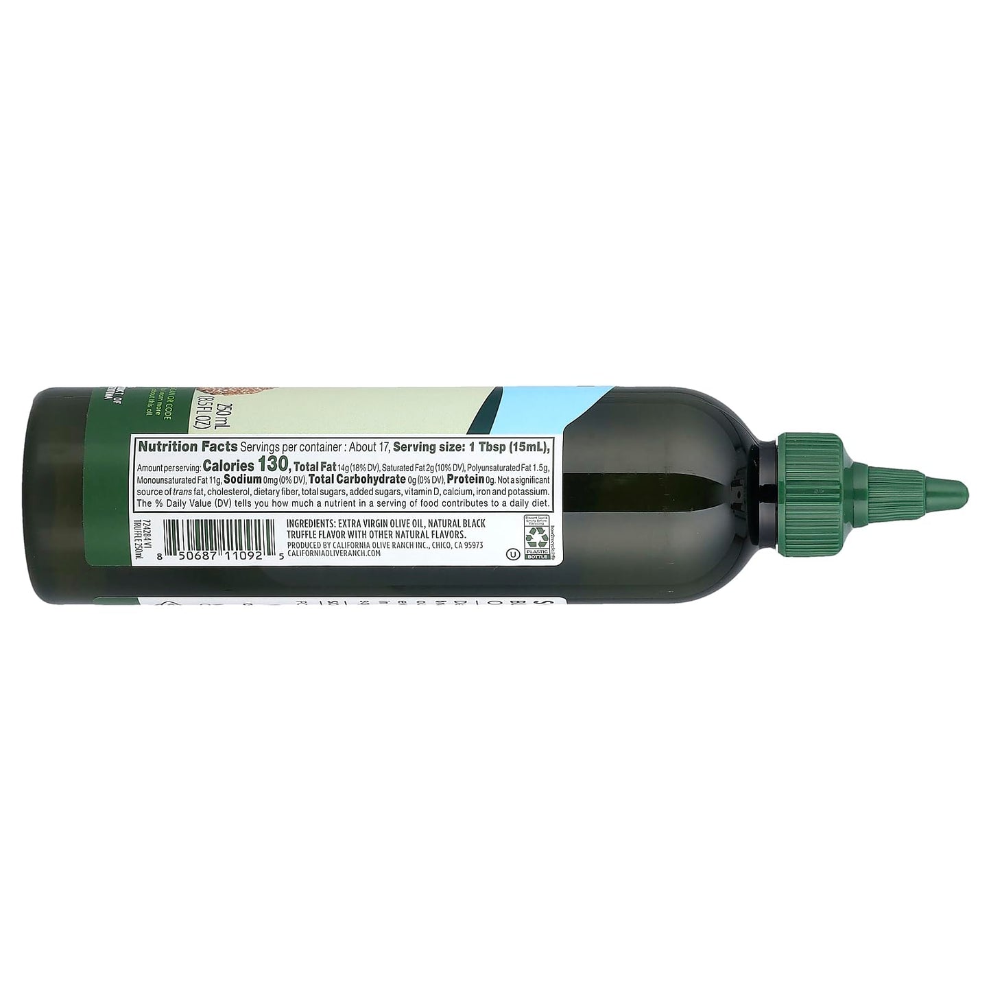 California Olive Ranch Black Truffle Evoo Chefs Bottle  8.5 Fz
