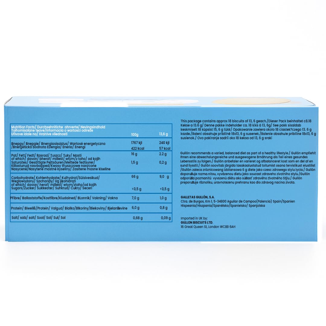 Gullon SUGAR FREE Digestive Biscuits 245g