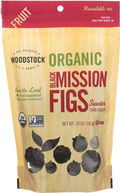 Woodstock Farms Organic Black Mission Figs ( 10 Oz)