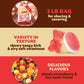 ILIKE! Pink Candy Mix - Sour Gummy Bears & Puffy Gummies, Tutti-Frutti & Strawberry Flavors, 2-Pound Bag