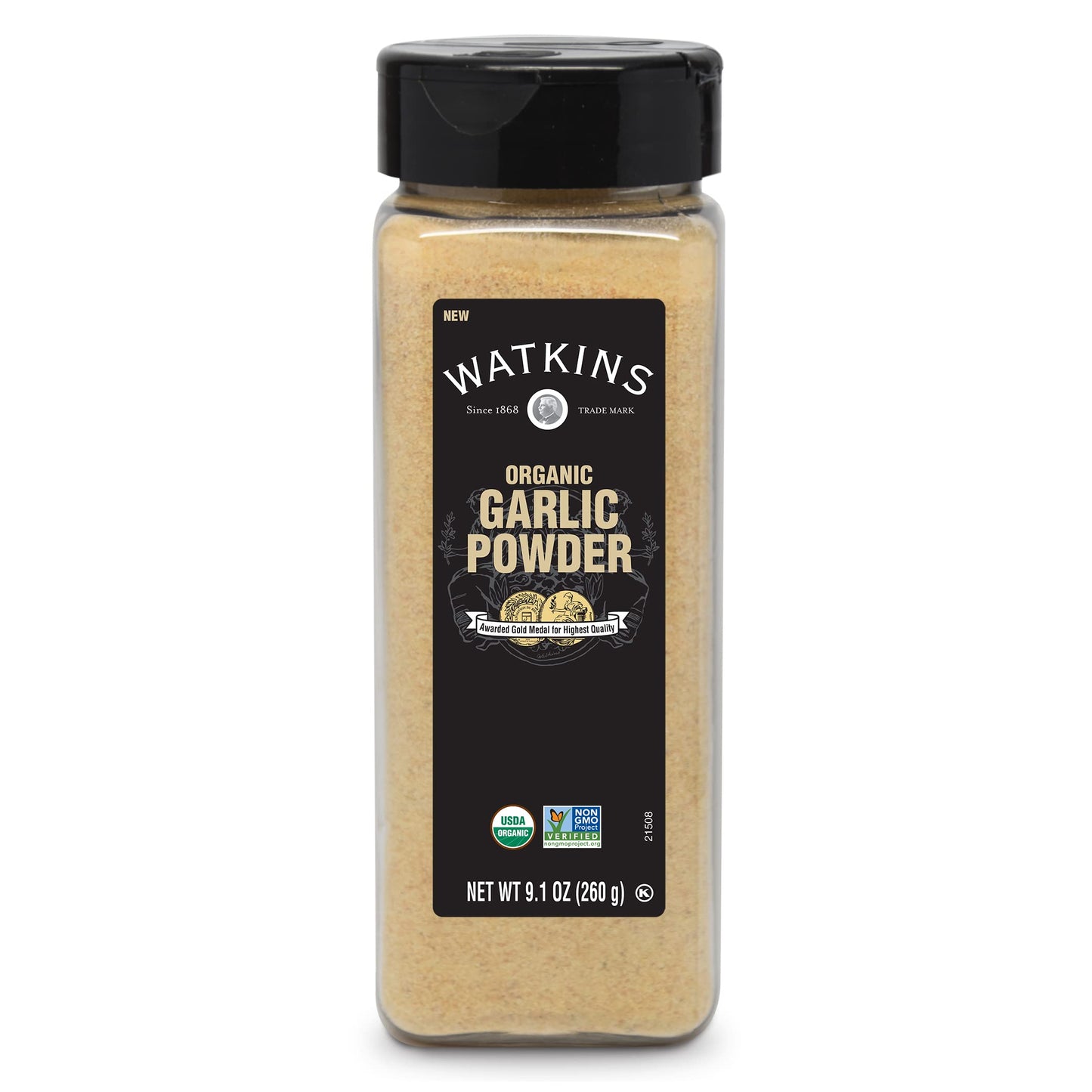 Watkins Organic Garlic Powder, 9.1 Oz., 1-Pack