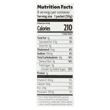 Natures Path, Oatmeal Pouches Maple Nut Organic 1.76 Ounce (Pack Of 8)