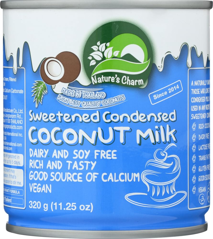 Nature'S Charm Sweetned Condensed Coconut Milk, 11.25 Oz. (Pack Of 2)