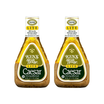 Ken's Steak House Lite Ceasar Dressing (16 Fl Oz (Pack of 2))