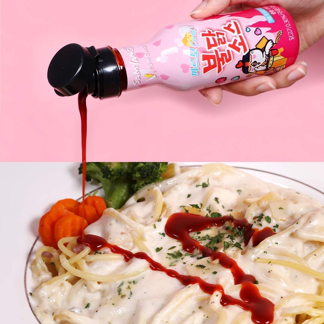 Samyang Spicy Chicken Roasted Sauce, Korean Food Or Sauce 7 Oz (Carbo) Pack Of 2
